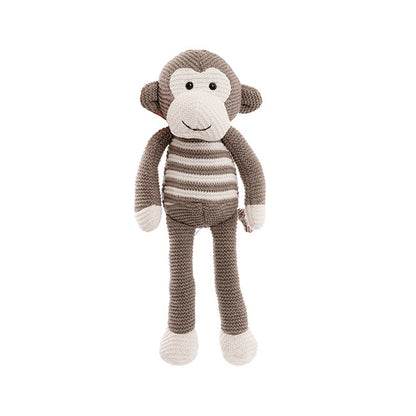 Monkey Louie Plush Soft Toy Brown (40cmHT)