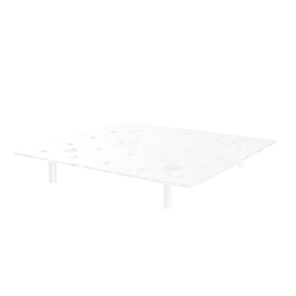 Acrylic 25 Rose Head Display Box with Drawer (25x25x15cmH)