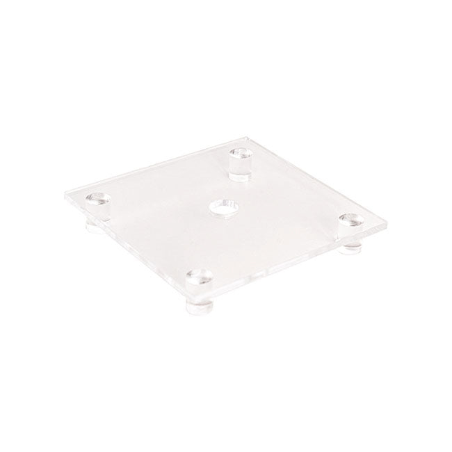 Acrylic Single Rose Display Bomboniere Box (9x9x9Hcm)