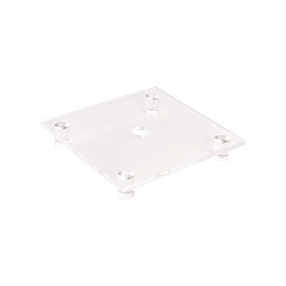 Acrylic Single Rose Display Bomboniere Box (9x9x9Hcm)