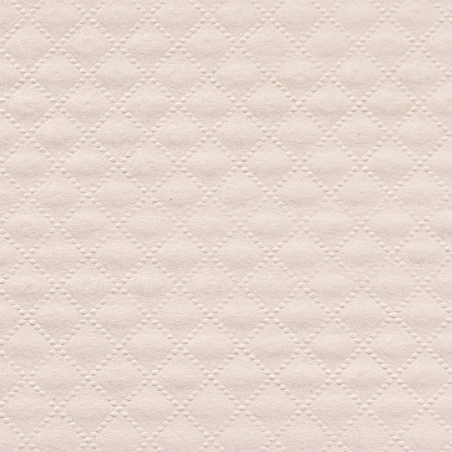 Diamond Emboss Rose Box Single Silhouette Ivory (74x8x8cmH)