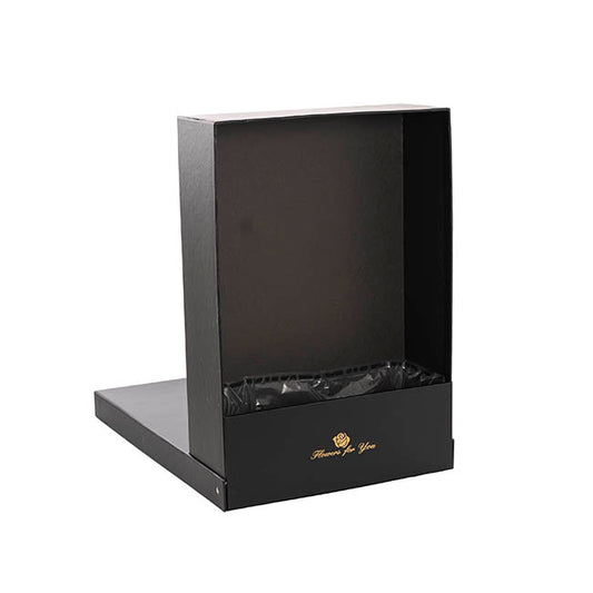 Rose Presentation Box Flip Lid with Liner (36x25x9Hcm)