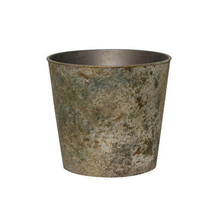 Flora Atlantis Pot Round (17Dx15.5cmH) Moss