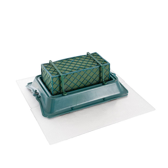 Casket Saddle Single Tray Cage Floral Foam (35x24.5x11.5cmH)