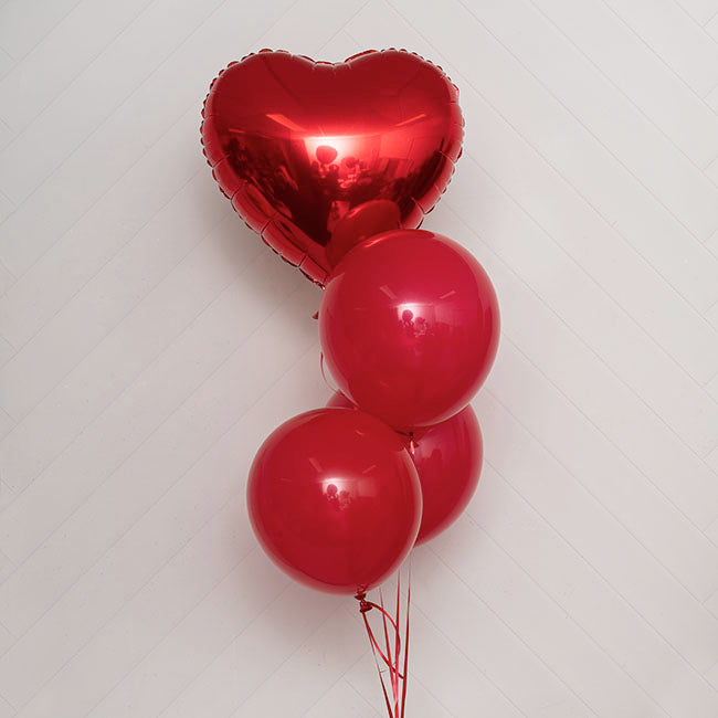 Latex Koch Balloon 12" 100 Pack Red (31cmD)