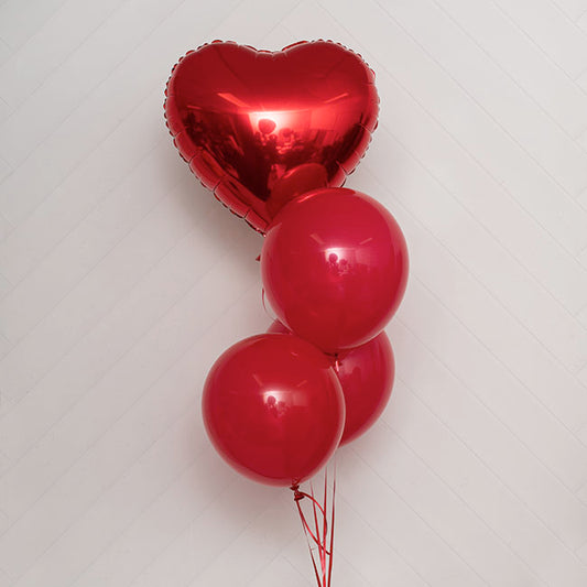 Latex Koch Balloon 12" 100 Pack Red (31cmD)