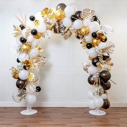 Balloon Garland Kit 120pcs Set Black & Gold