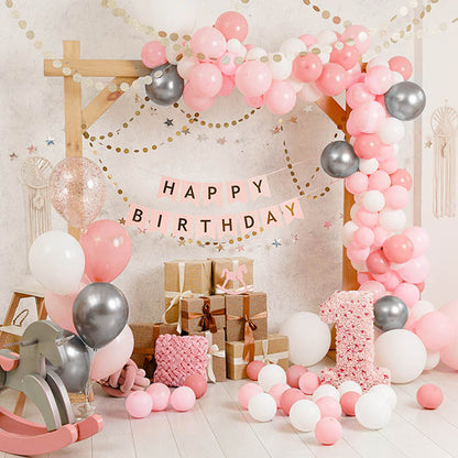 Balloon Garland Kit 120pcs Set Pink