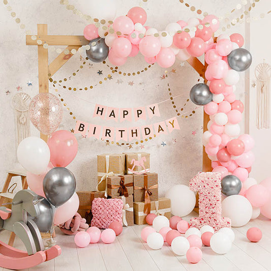 Balloon Garland Kit 120pcs Set Pink