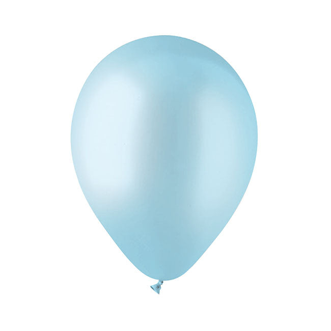 Latex Balloon 12" Pack 36 Pastel Blue (30.5cmD)