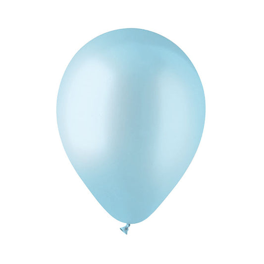 Latex Balloon 12" Pack 36 Pastel Blue (30.5cmD)