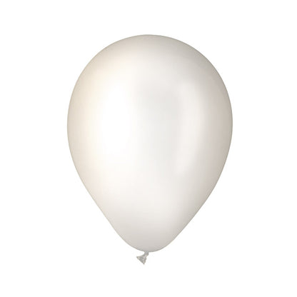 Latex Balloon 12" Pack 36 Pearl Clear (30.5cmD)