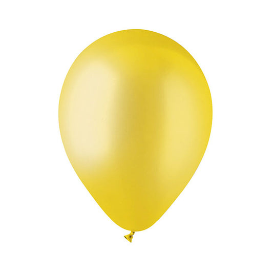 Latex Balloon 12" Pack 36 Bright Yellow (30.5cmD)