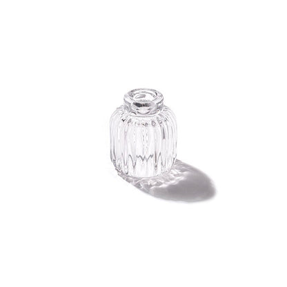 Glass Craft Ripple 2 in 1 Candle Holder Crystal (7x8cmH)