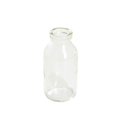 Glass Classic Milk Bottle Sage (5x10cmH)