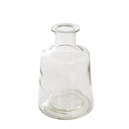 Glass Habitat Bottle Vase Clear (11.5x17cmH)