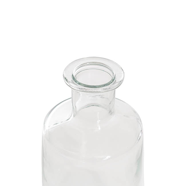 Glass Habitat Bottle Vase Clear (11.5x24cmH)