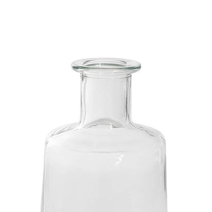 Glass Habitat Bottle Vase Clear (11.5x24cmH)