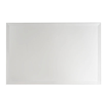 Rectangle Mirror Glass Plate Pack 2 Silver (30.5x20.5cmH)