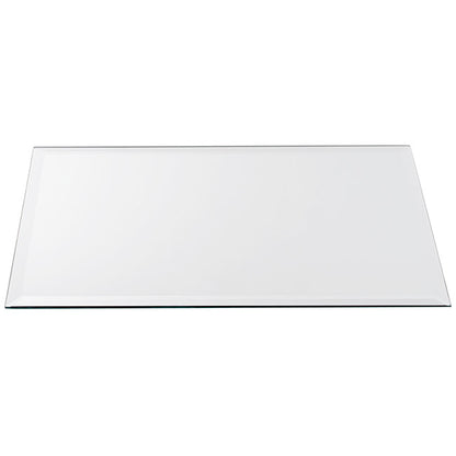 Rectangle Mirror Glass Plate Pack 2 Silver (40.5x30.5cmH)