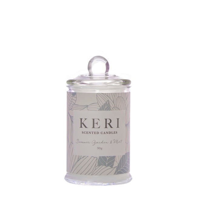 Scented Jar Candle Eden Summer Garden & Mint 90g (6x11cmH)