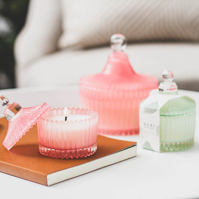 Scented Jar Candle Delight Lotus Water 50g (7x9cmH)