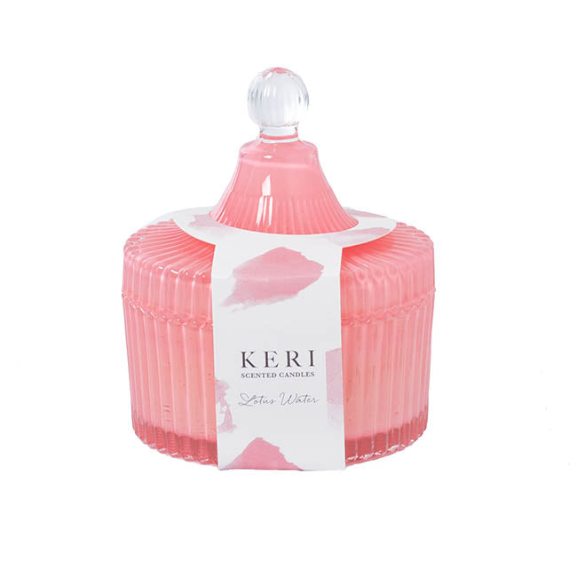 Scented Jar Candle Delight Lotus Water 100g (10.5x12.5cmH)