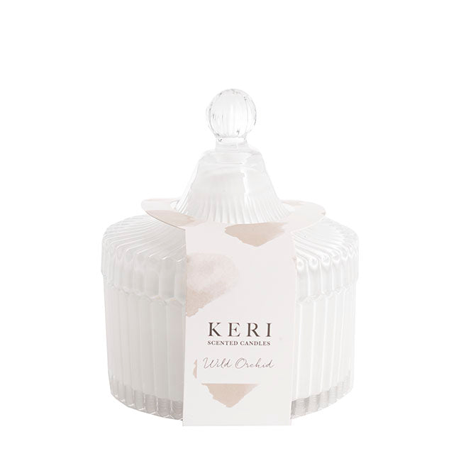 Scented Jar Candle Delight Wild Orchid 100g (10.5x12.5cmH)