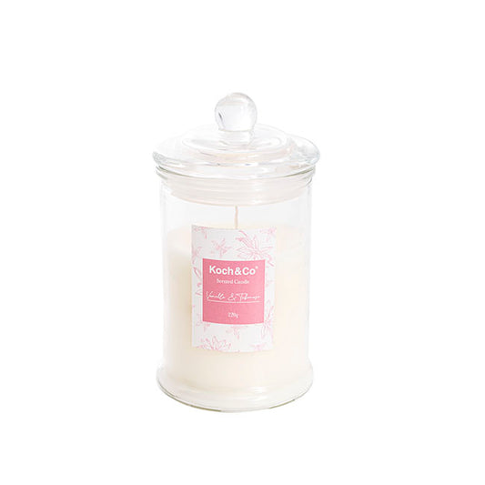 Scented Bonnie Jar Candle Vanilla Tuberose 220g (8x14.5cmH)