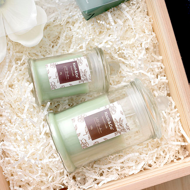 Scented Bonnie Jar Candle Sage Gardenia 90g (6x11cmH)