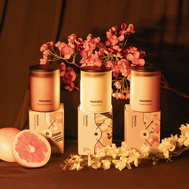 Fragrance Soy Candle Cherry Blossom (8x10.5cmH) 350g