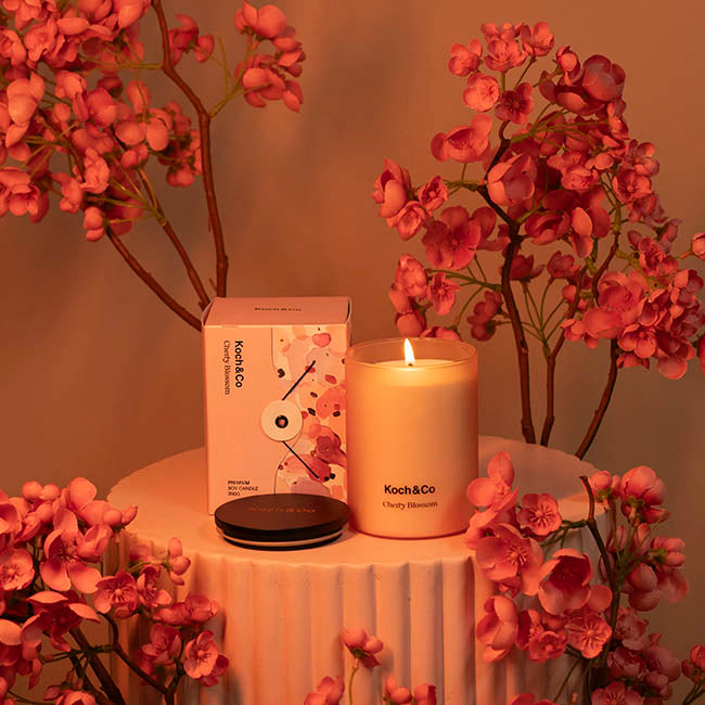 Fragrance Soy Candle Cherry Blossom (8x10.5cmH) 350g