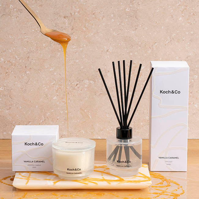 Fragrance Soy Candle Mystical Vanilla Caramel (9x7cmH) 200g