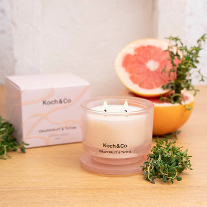 Fragrance Soy Candle Mystical Grapefruit&Thyme (9x7cmH) 200g
