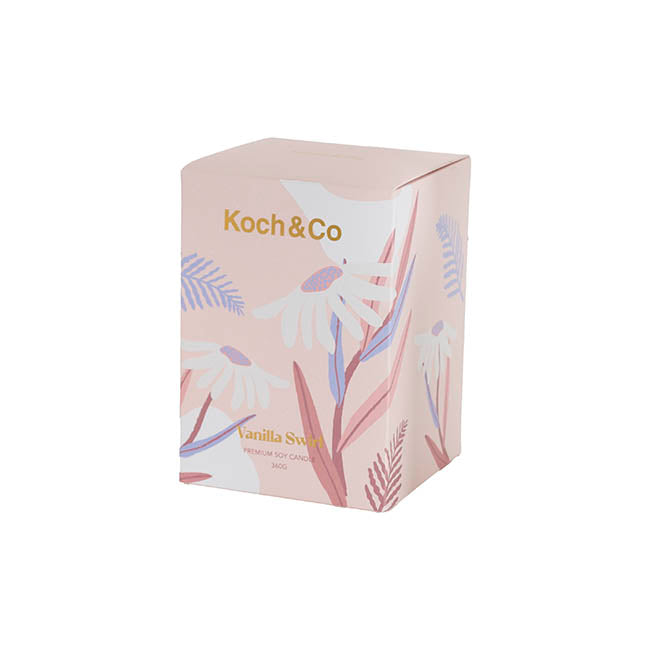 Fragrance Soy Candle Leisure Vanilla Swirl (10x14.5cmH) 360g
