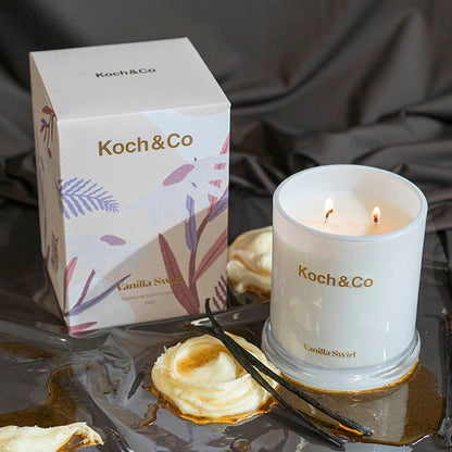 Fragrance Soy Candle Leisure Vanilla Swirl (10x14.5cmH) 360g