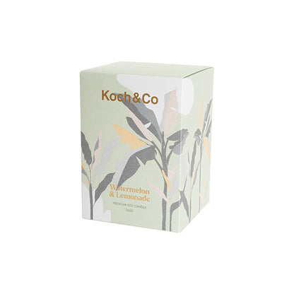 Fragrance Soy Candle Leisure Watermelon & Lemonade 360g