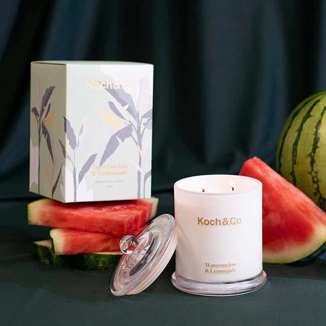 Fragrance Soy Candle Leisure Watermelon & Lemonade 360g
