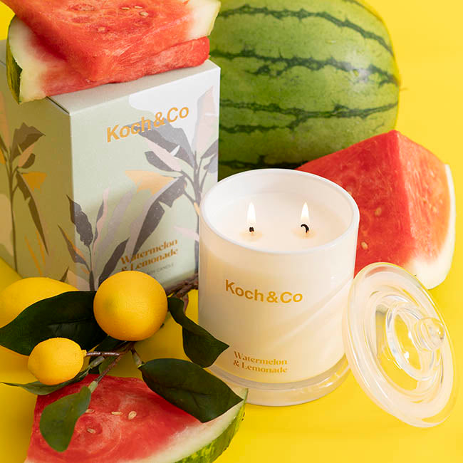 Fragrance Soy Candle Leisure Watermelon & Lemonade 360g