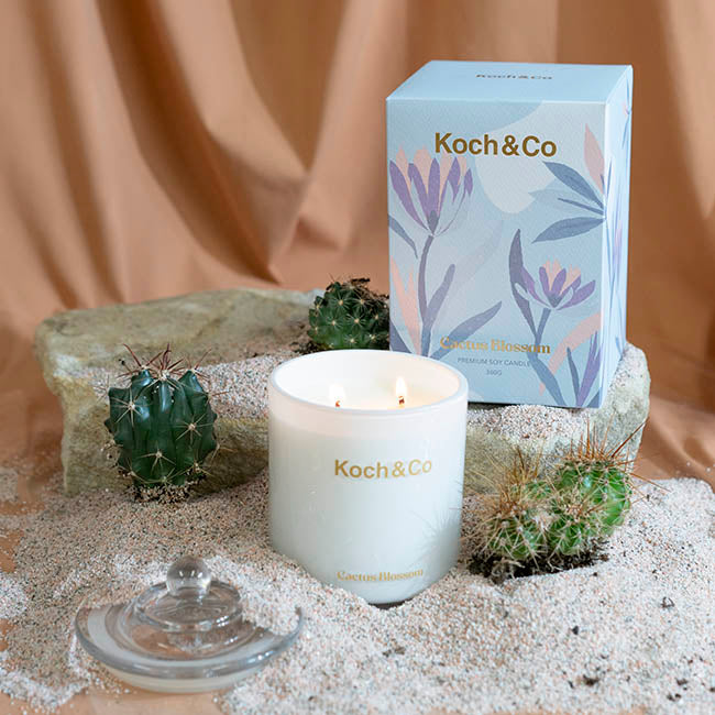 Fragrance Soy Candle Leisure Cactus Blossom (10x14.5cm) 360g
