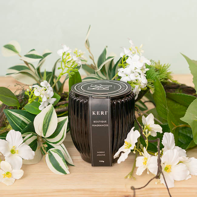 Scented Candle Grovedale Jar Nordic Jasmine (8x10cmH) 135g