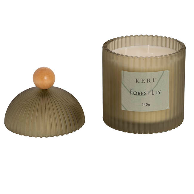 Scented Candle Alder & Pine Collection Forest Lily 440g