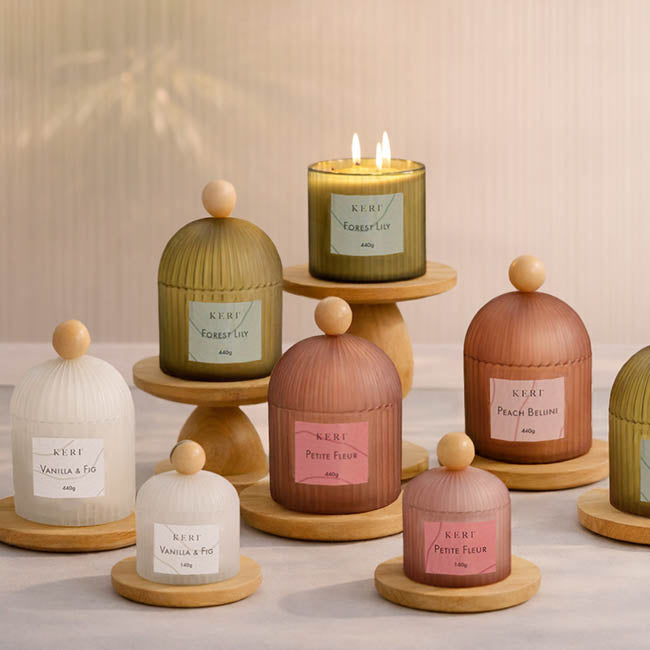 Scented Candle Alder & Pine Collection Forest Lily 440g