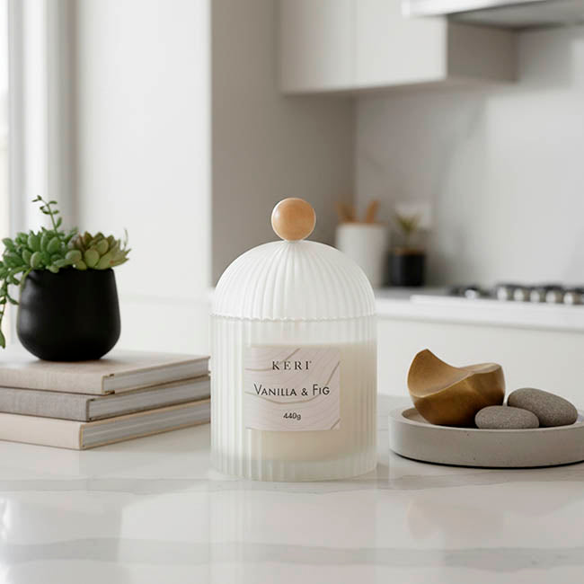 Scented Candle Alder & Pine Collection Vanilla & Fig 440g
