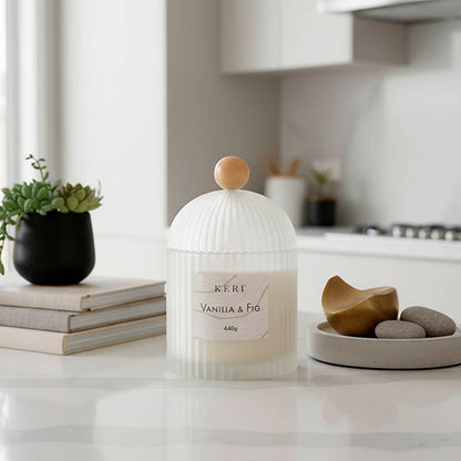 Scented Candle Alder & Pine Collection Vanilla & Fig 440g
