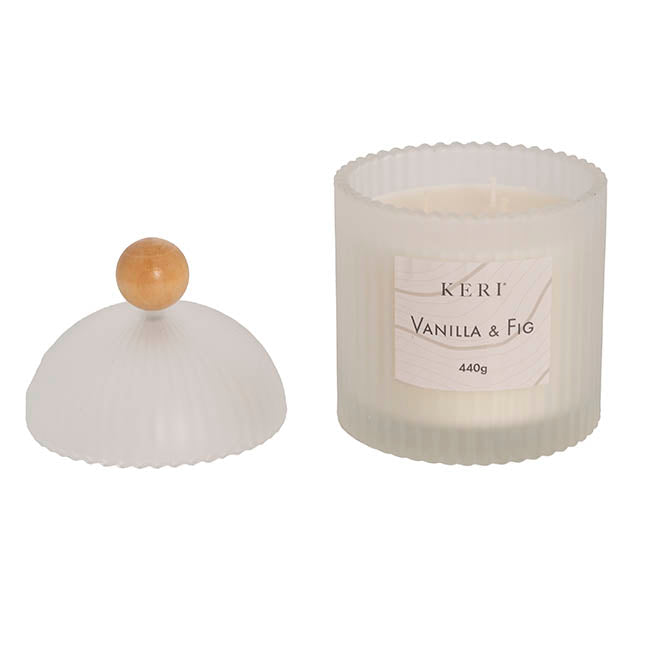 Scented Candle Alder & Pine Collection Vanilla & Fig 440g