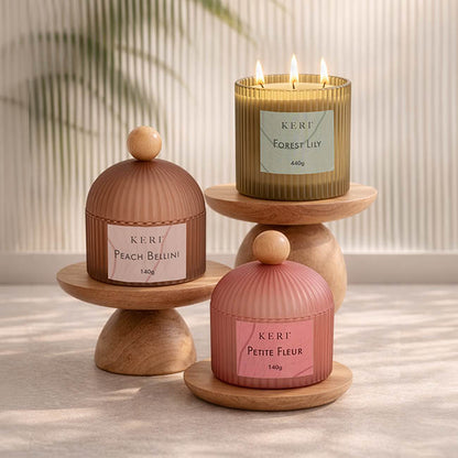 Scented Candle Alder & Pine Collection Peach Bellini 140g