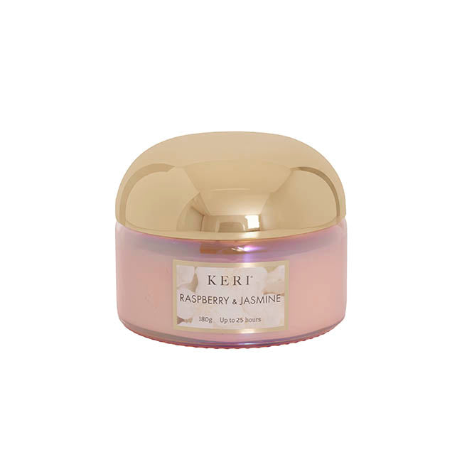 Scented Candle Lumi Collection Raspberry & Jasmine 185g