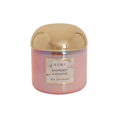 Scented Candle Lumi Collection Raspberry & Jasmine 395g