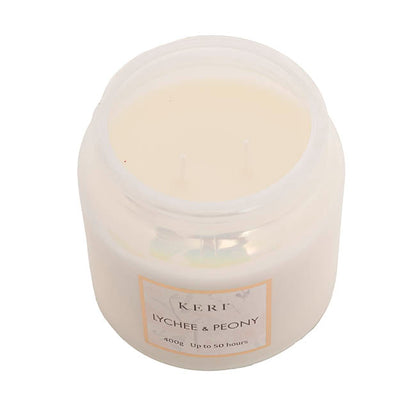 Scented Candle Lumi Collection Lychee & Peony 395g
